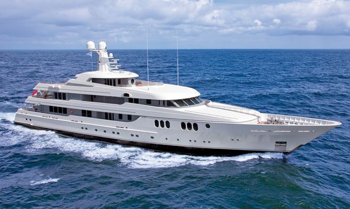 Greece yacht charters beckon with discounted rates onboard 65m Feadship superyacht TRIDENT